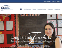 Tablet Screenshot of longislandteachers.org